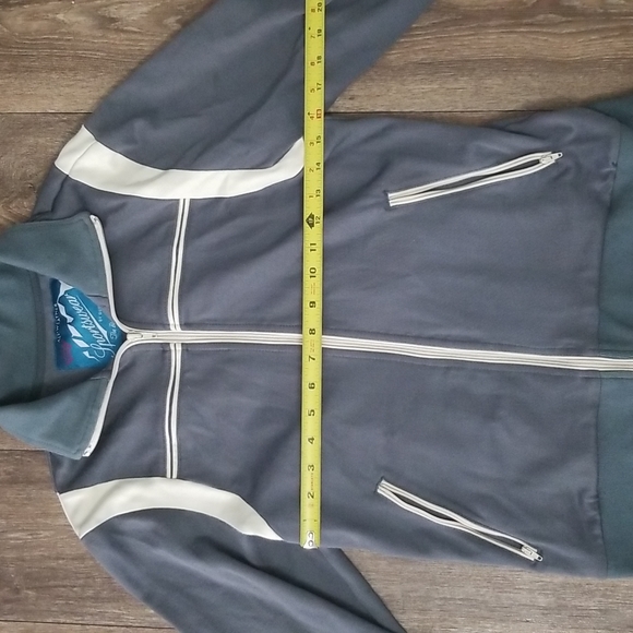 Vintage All weather sportswear by guess Zip up in Blue/white - Picture 5 of 6